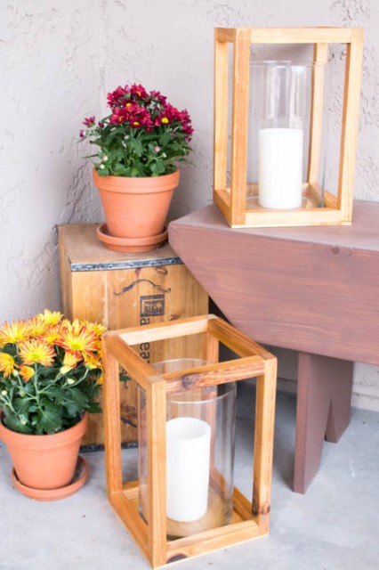 DIY-wood-lanterns