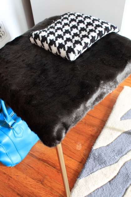 Upcycled Stool from a Chair