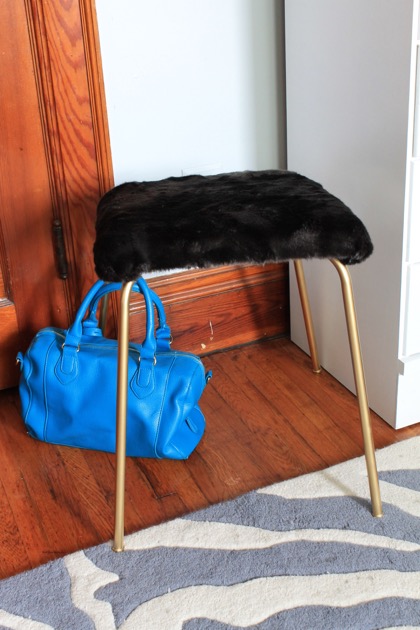 Upcycled Stool from a Chair