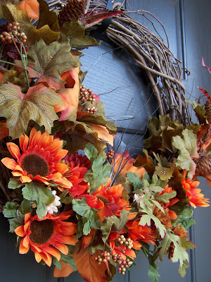 Fall Floral Wreath