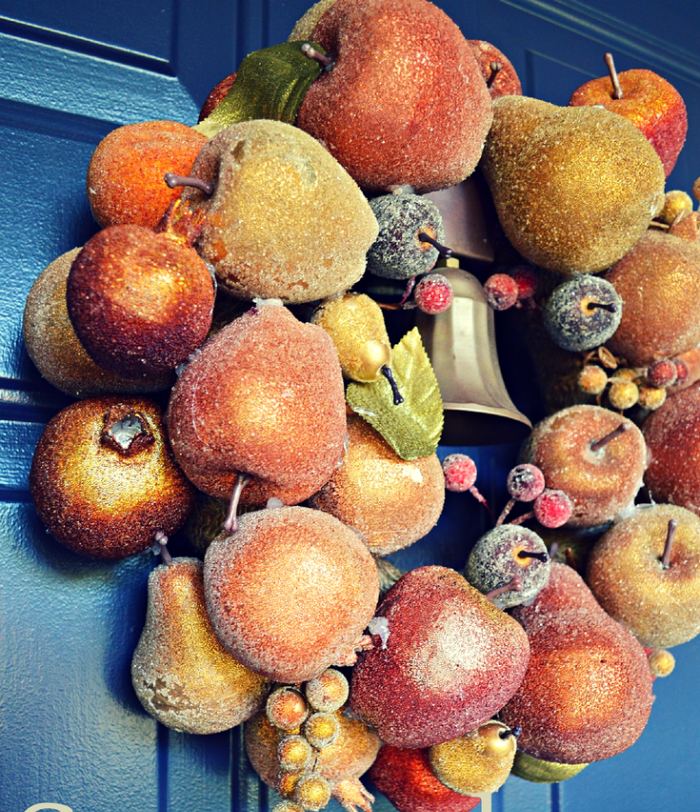 Fall Fruit Wreath