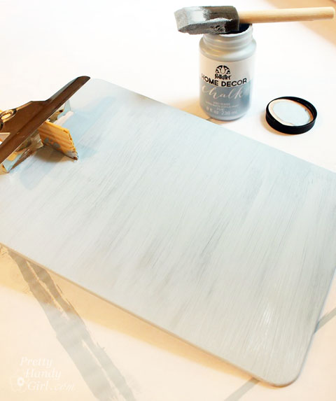 Easy Clipboard Stand | Pretty Handy Girl