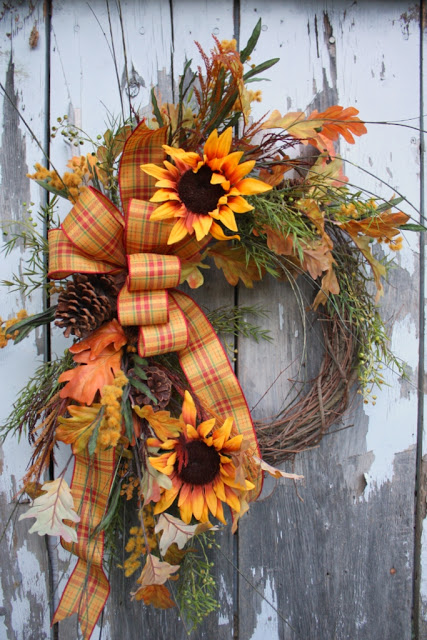 Fall Floral Wreaths