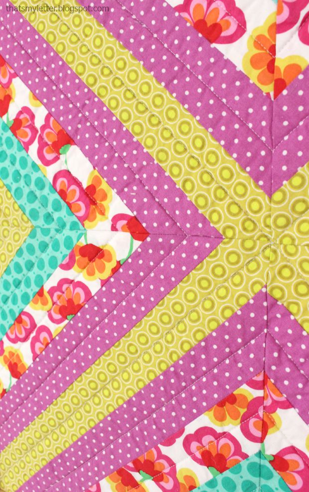 wall quilt detail