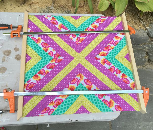 wall quilt step 11