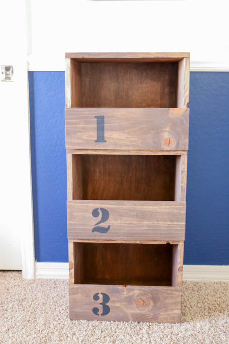 These DIY Stacking Cubbies are a great storage solution for stuffed animals, shoes, and more! The plans and tutorial make it easy to build as many as you like!