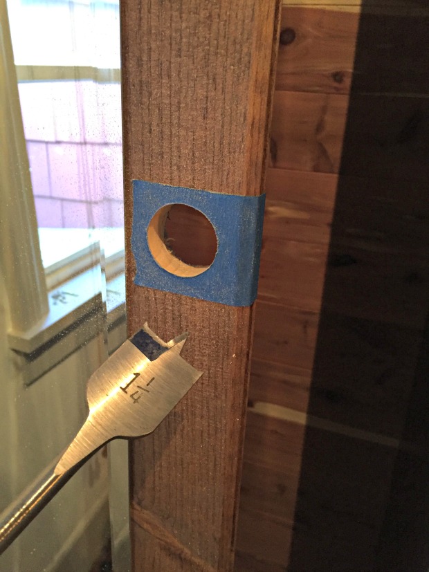 sliding mirror finger pull