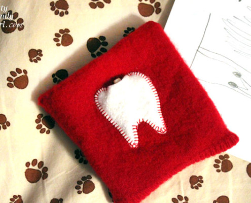 10 Minute Tooth Fairy Pouch