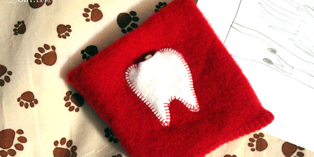 10 Minute Tooth Fairy Pouch