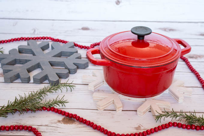 diy snowflake trivet