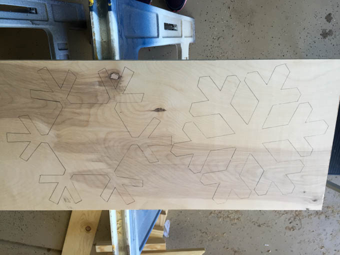 snowflake trivet step 2