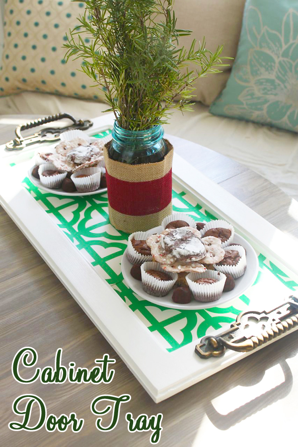 Make a Cabinet Door Tray