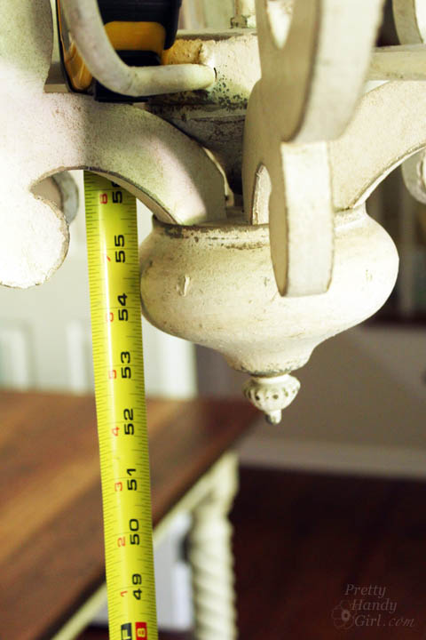 How to Install a Chandelier | Pretty Handy Girl