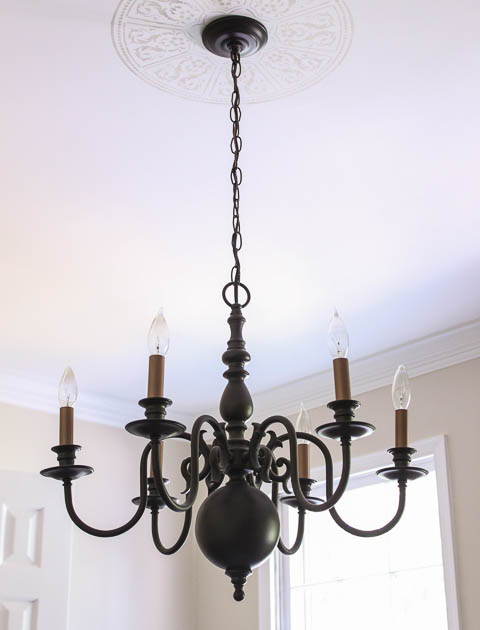 How to Install a New Chandelier | Pretty Handy Girl