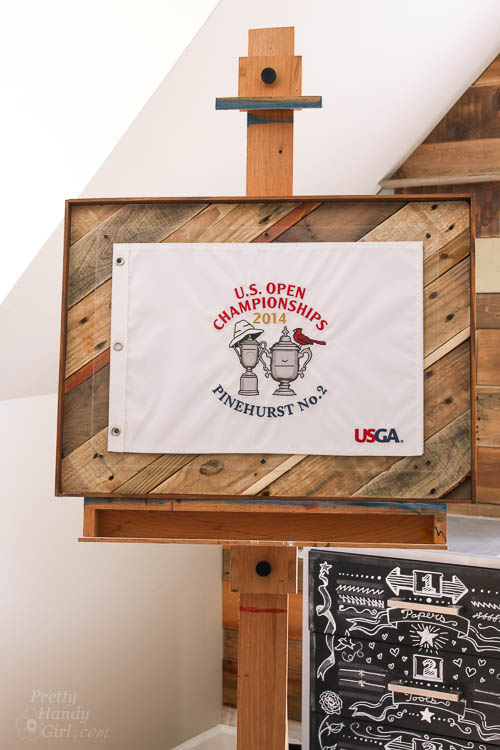 Rustic Scrap Wood Shadow Box Frame | Pretty Handy Girl