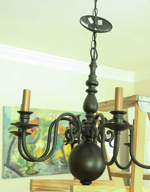 How to Install a New Chandelier | Pretty Handy Girl