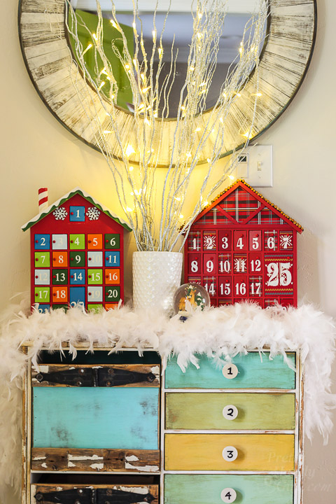 Pretty Handy Girl Holiday Home Tour Mudroom & Foyer