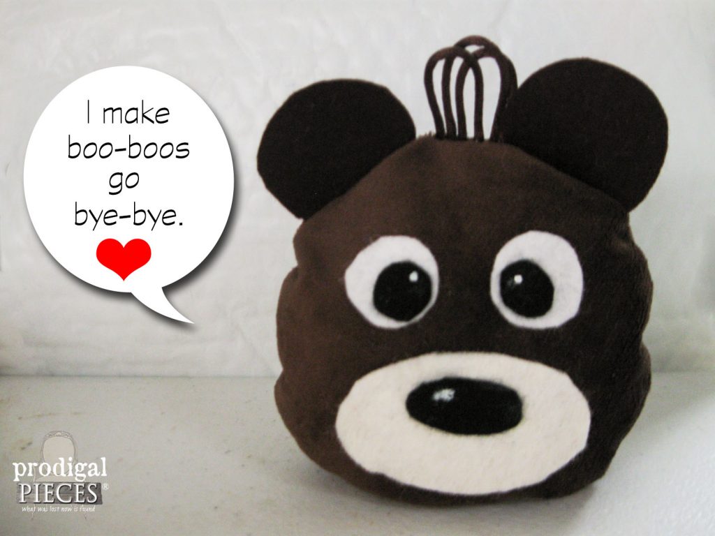 It's inevitable your little ones will get bump or bruise. Make them a Boo-Boo Bear to sweeten those tough times by Prodigal Pieces www.prodigalpieces.com #prodigalpieces It's inevitable your little ones will get bump or bruise. Make them a Boo-Boo Bear to sweeten those tough times by Prodigal Pieces www.prodigalpieces.com #prodigalpieces