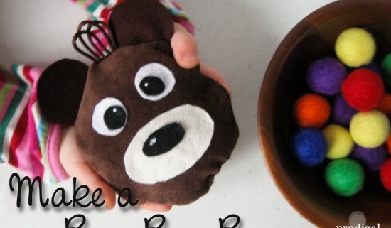 It's inevitable your little ones will get bump or bruise. Make them a Boo-Boo Bear to sweeten those tough times by Prodigal Pieces www.prodigalpieces.com #prodigalpieces