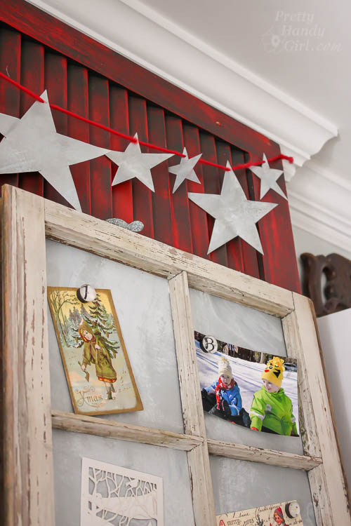 Galvanized Metal Star Garland | Pretty Handy Girl