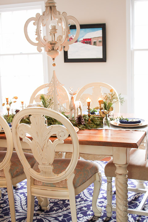 Holiday Woodland Tablescape 2015 | Pretty Handy Girl