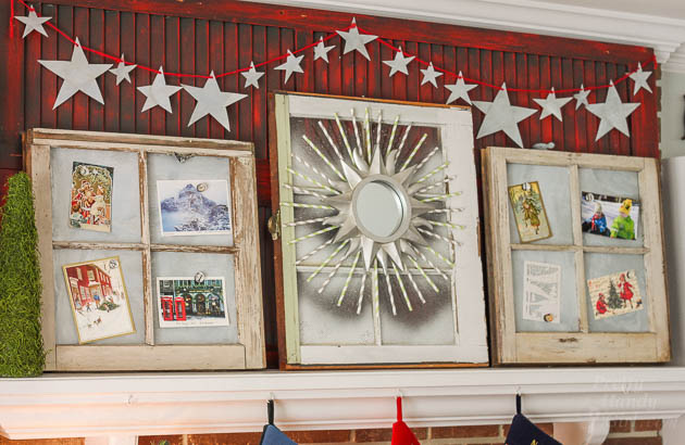 Galvanized Metal Star Garland | Pretty Handy Girl
