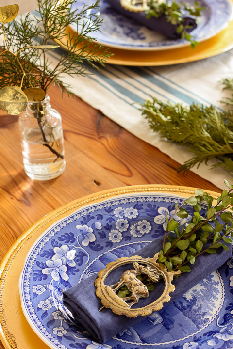 Holiday Woodland Tablescape 2015 | Pretty Handy Girl