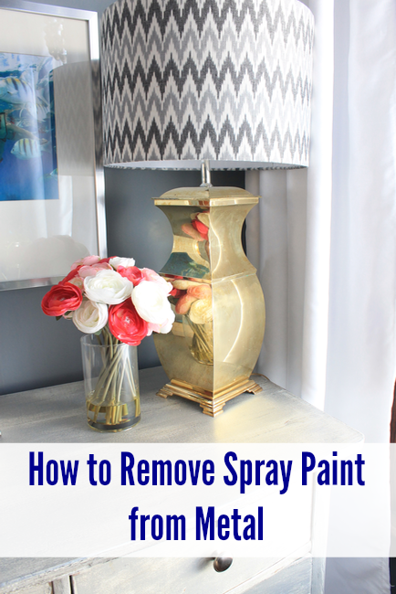 How to Remove Spray Paint from Metal