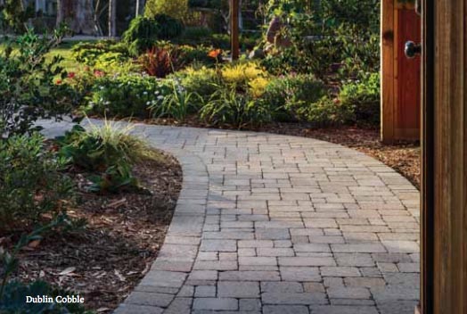 Belgard Dublin Cobble - Backyard Landscaping Plans | Pretty Handy Girl