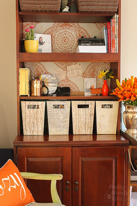 Magazine File Box Facelift | Pretty Handy Girl