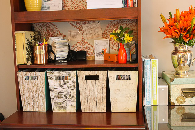 Magazine File Box Facelift | Pretty Handy Girl