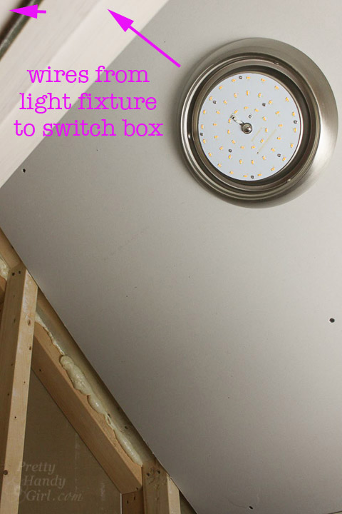 How to Add a Switch to a Light Fixture | Pretty Handy Girl