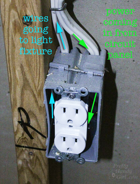 How to Add a Switch to a Light Fixture | Pretty Handy Girl