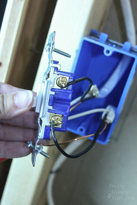 How to Add a Switch to a Light Fixture | Pretty Handy Girl