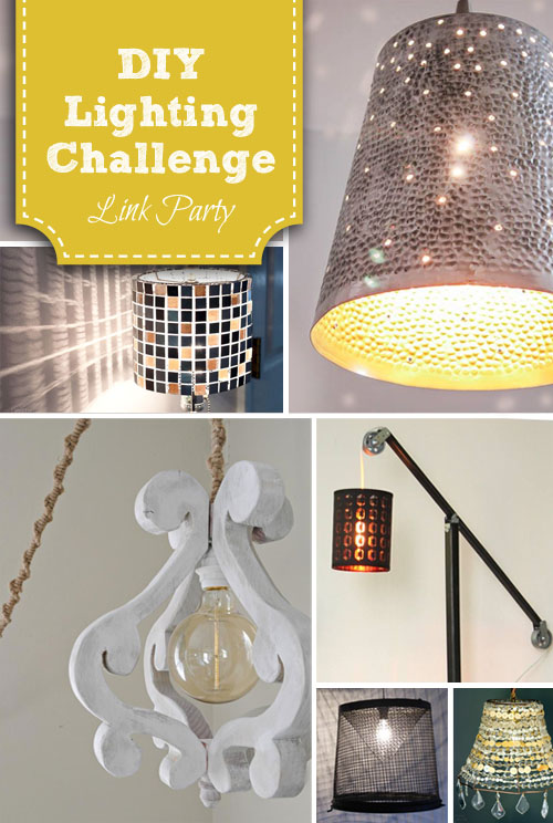 DIY Lighting Challenge Link Up | PrettyHandyGirl