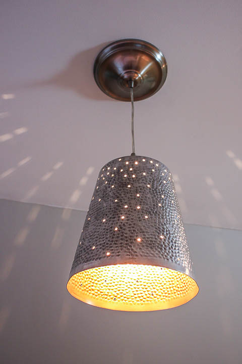 DIY Twinkling Light Pendant |Pretty Handy Girl