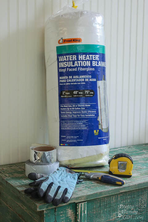 How to Make an Old Water Heater More Energy Efficient | Pretty Handy Girl