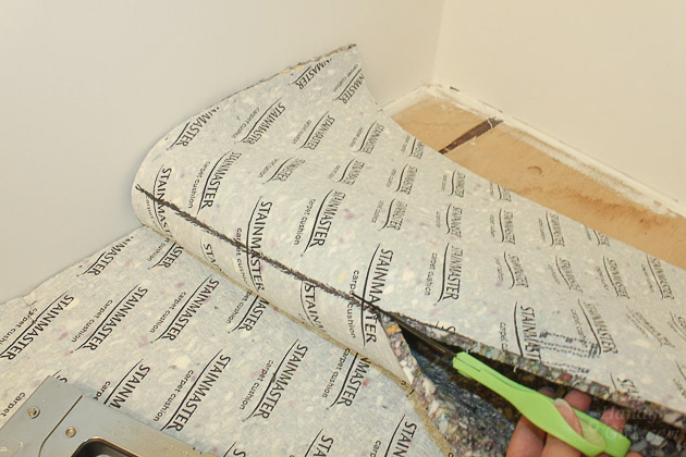 Faking Wall-to-Wall Carpet with an Area Rug | Pretty Handy Girl