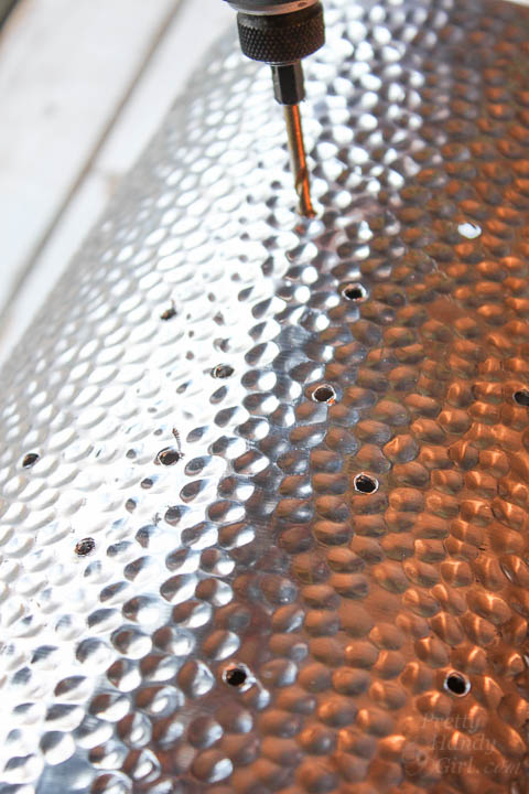 DIY Twinkling Light Pendant |Pretty Handy Girl