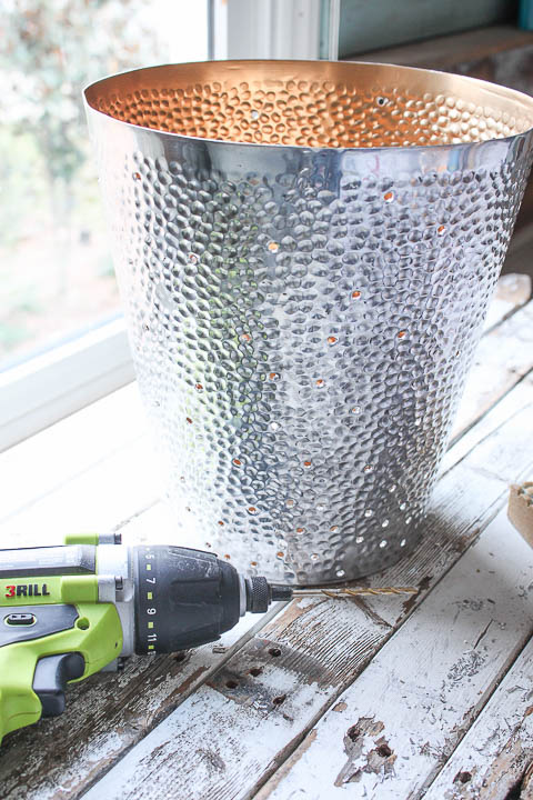 DIY Twinkling Light Pendant |Pretty Handy Girl