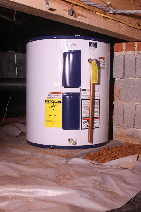 How to Make an Old Water Heater More Energy Efficient | Pretty Handy Girl
