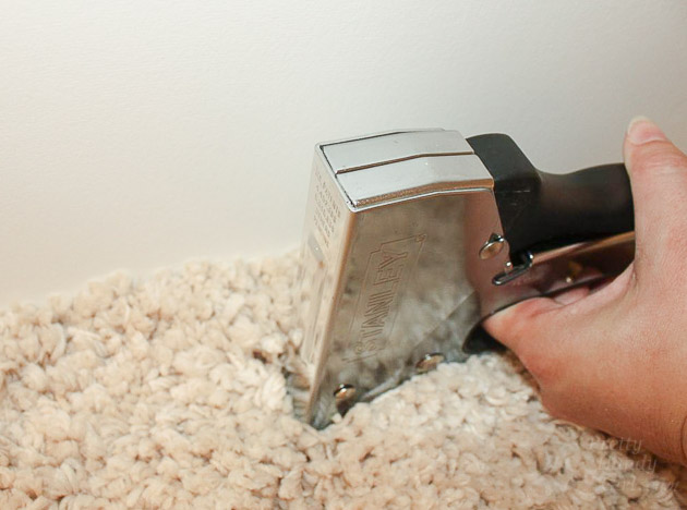 Faking Wall-to-Wall Carpet with an Area Rug | Pretty Handy Girl