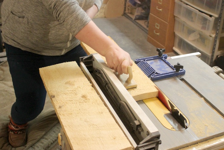 Industrial Display Shelves I Pretty Handy Girl