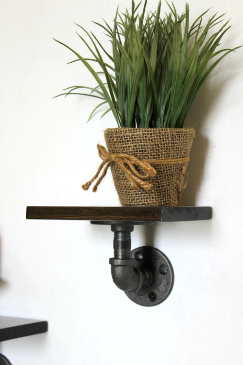 Industrial display shelves
