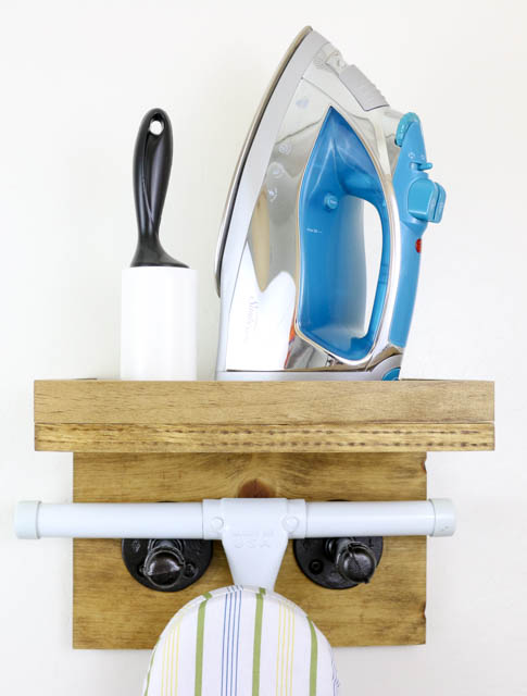 Scrap Wood Ironing Board Rack-2450