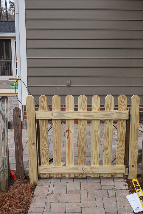 Adding Decorative and Functional Hardware to Your Gate | Pretty Handy Girl