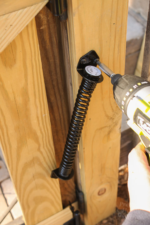 Adding Decorative and Functional Hardware to Your Gate | Pretty Handy Girl