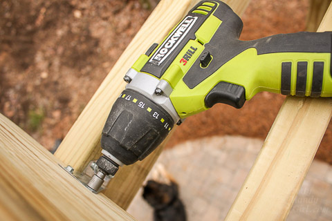 Build a Pergola with Trellis to Screen Your Trash Cans | Pretty Handy Girl