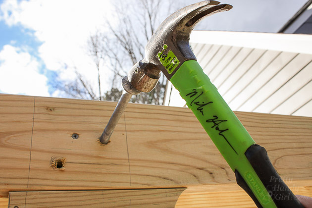 Build a Build a Pergola with Trellis to Screen Your Trash Cans | Pretty Handy Girl to Screen Your Trash Cans | Pretty Handy Girl