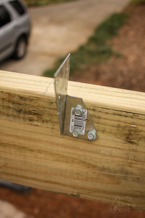 Build a Pergola with Trellis to Screen Your Trash Cans | Pretty Handy Girl